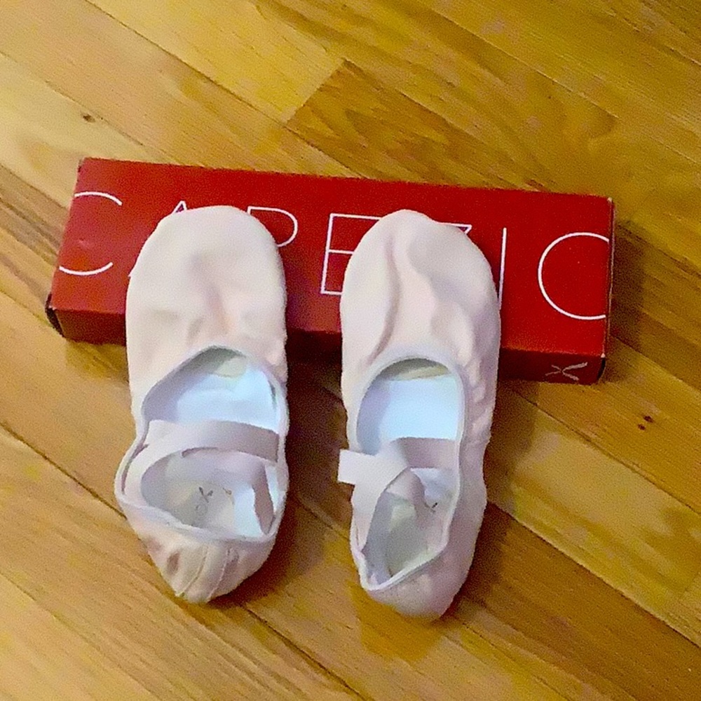 Capezio ballet shoes NWT